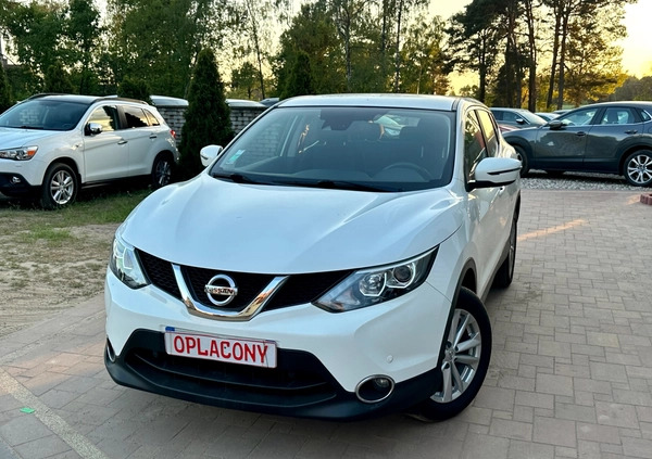 Nissan Qashqai cena 54300 przebieg: 84122, rok produkcji 2017 z Ostrołęka małe 172